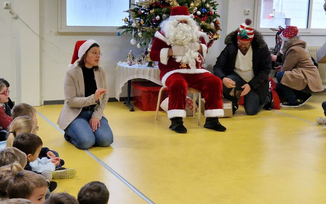 Visite du Père Noël