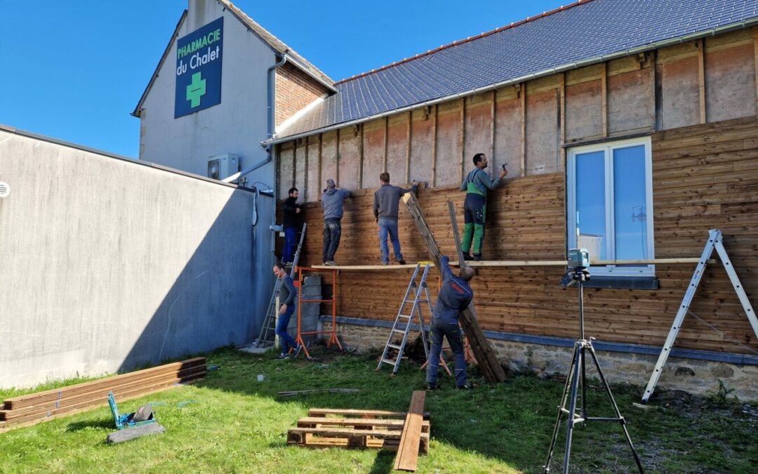 Travaux à l’école